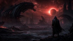 you walked through the red eclipse and found a dead world (dark ambient for deep focus)-(1072p30)