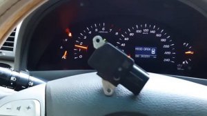 Незаводилась «Toyota Camry v40»,причина датчик ДМРВ