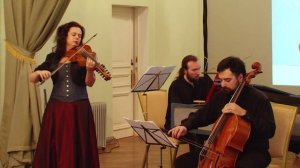 СТРУННО-СМЫЧКОВЫЕ ИНСТРУМЕНТЫ - ПОЯВЛЕНИЕ. A. Ariosti- Sonata a per viola d'Amour & basso continuo.