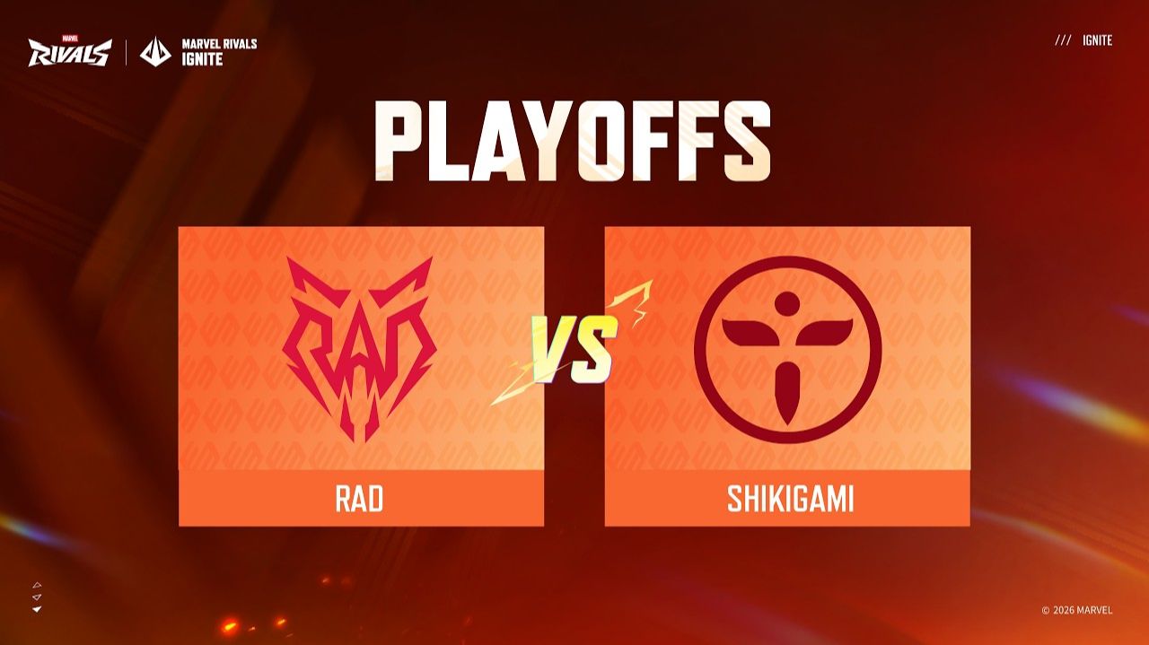 MRI 2026 Stage 1 Playoffs Day 1 - EMEA [RAD vs SHIKI]  | Marvel Rivals
