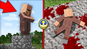 ЭТОТ ЖИТЕЛЬ СЕЙЧАС УПАДЁТ И РАЗОБЬЁТСЯ В МАЙНКРАФТ | Риколит Minecraft