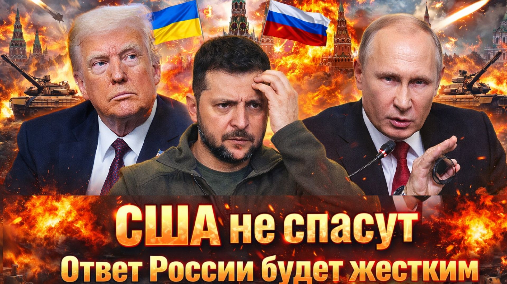 "США больше не спасут: Украина подняла ставки?: Москва готовит другой, опасный ответ!!!" смотреть онлайн