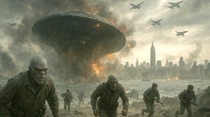 ИНОПЛАНЕТЯНЕ УНИЧТОЖАЮТ ЛЮДЕЙ! ВЫСАДКА НЛО В США! Боевик. Фентези