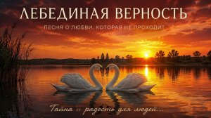 Лебединая верность людей! Песня о любви!