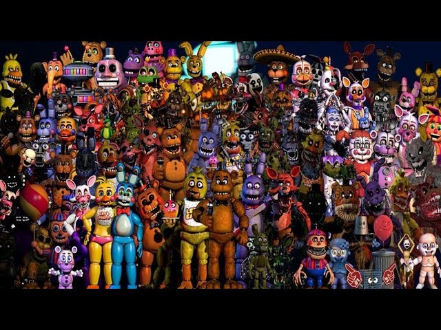 Голоса Аниматроников Фнаф 1,2,3. FNAF 1,2,3 смотреть онлайн