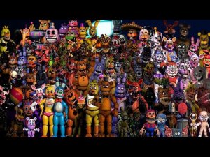 Голоса Аниматроников Фнаф 1,2,3. FNAF 1,2,3