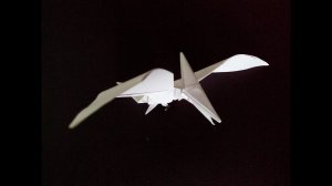 Птеродактиль оригами, pterodactyl origami (Tadashi Mori)