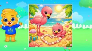 Детский развивающий мультфильм, пазлы, головоломка