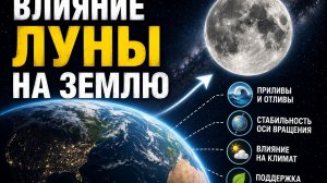 Влияние Луны на Землю - Что было бы с Землей, если бы Луна внезапно исчезла?