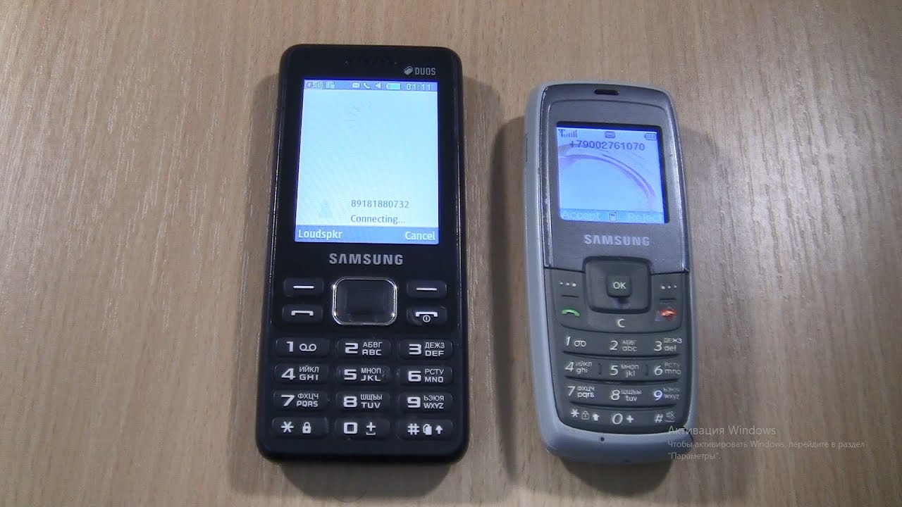 Incoming call & Outgoing call at the Same Samsung B350E +С140 смотреть онлайн