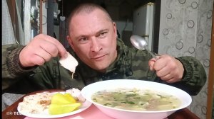 Мукбанг/Обжорыч/Суп с фрикадельками/