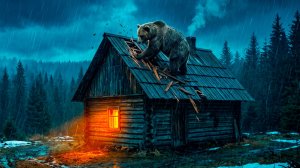 МЕСТЬ МЕДВЕДЯ. Ранили и убежали, а ночью он пришел за ними. Страшный таёжный рассказ