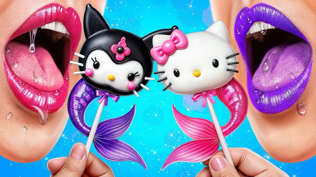 ハローキティやクロミから人魚まで | エクストリームメイクオーバーチャレンジ Multi DO Girls смотреть онлайн
