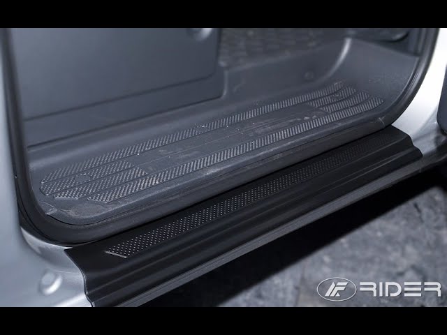Накладки на пороги Rider P-0002 Mercedes W447 V-klass | Chrome-Center.Ru смотреть онлайн