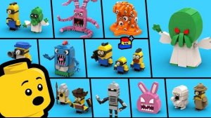 Как создавать миньонов и монстров LEGO
