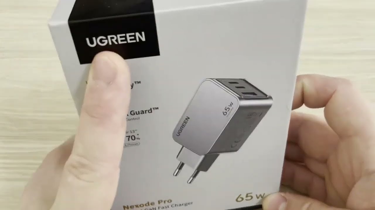 GaN зарядник UGREEN Nexode Pro 65W