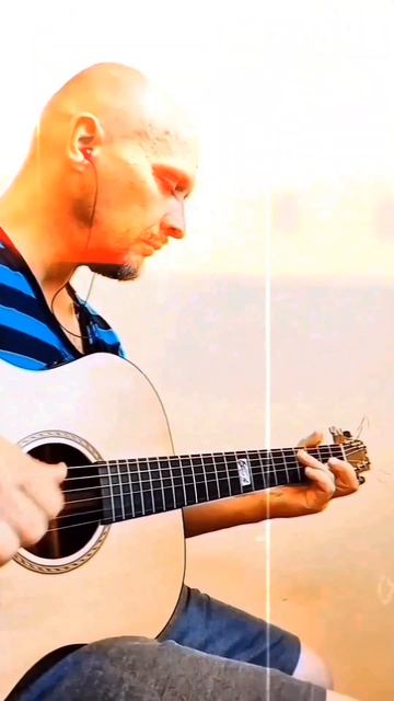Пьеса для гитары "Где - то там" с аранжировкой - "Somewhere out there" with an arrangement смотреть онлайн