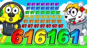 😱 МЫ РАЗБЛОКИРОВАЛИ ВСЕ ЧИСЛА-МЕМЫ! 61 VS 67 VS 123! РОБЛОКС! ROBLOX!