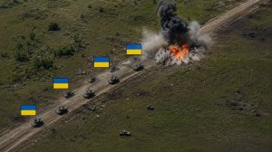 Российский Су-34 с ФАБ-3000 наносит удар по элитным силам Украины — эпические кадры боя