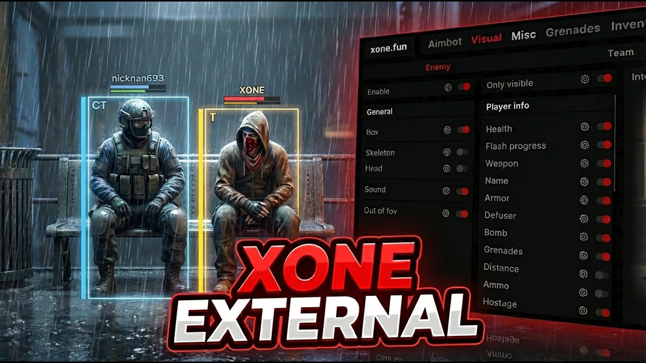 XONE EXTERNAL ОБЗОР | CS2 смотреть онлайн