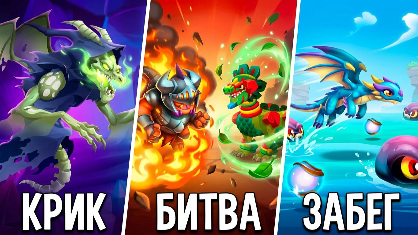 Пробую всё и сразу! Dragon City#5