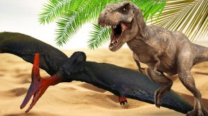 ПТЕРОДАКТИЛЬ-МУМИЯ!!! Как вернуть птеродактиля к жизни? T-REX - настоящий друг и вожак. Динозавры