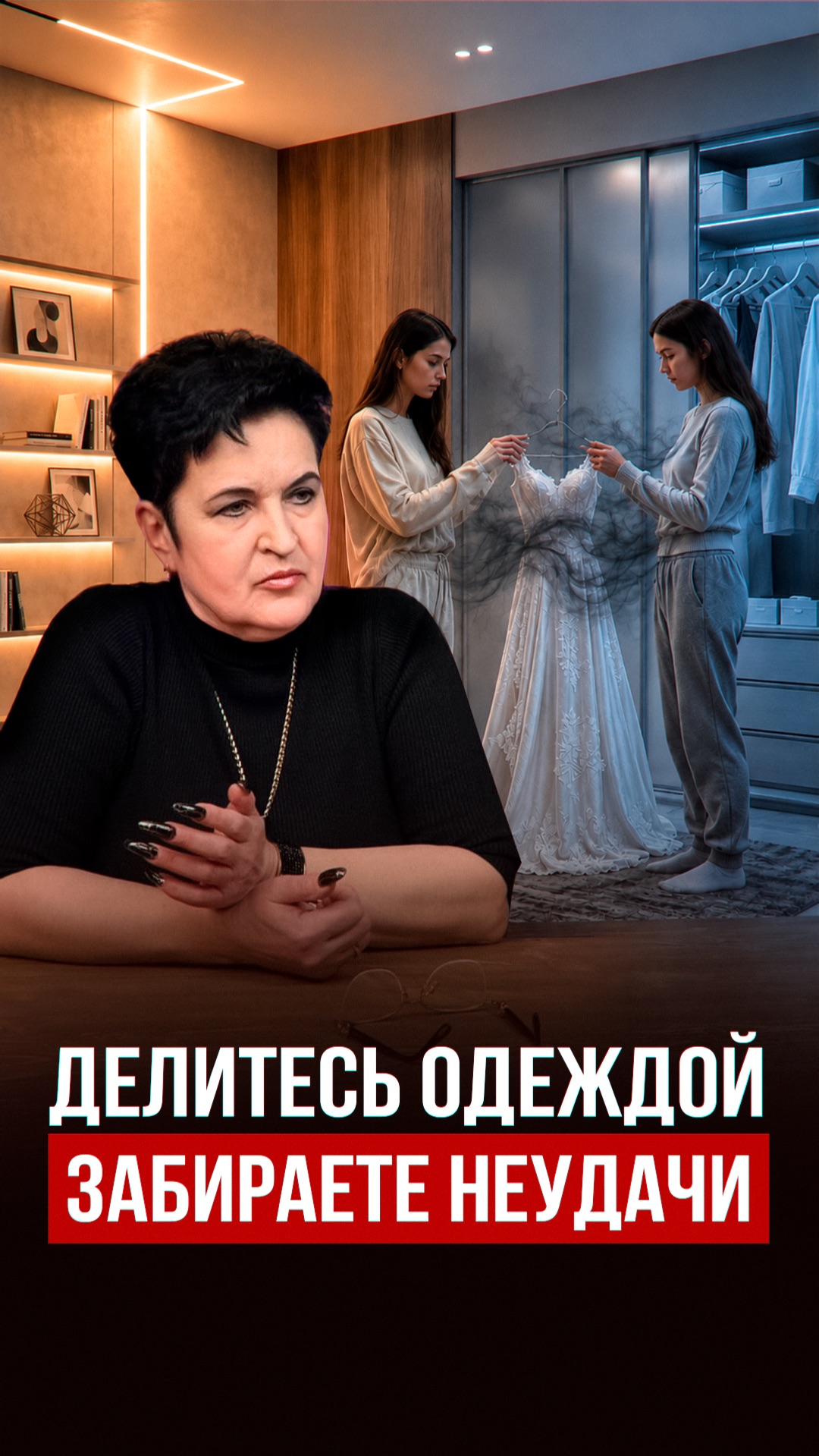 Делитесь одеждой - забираете неудачи