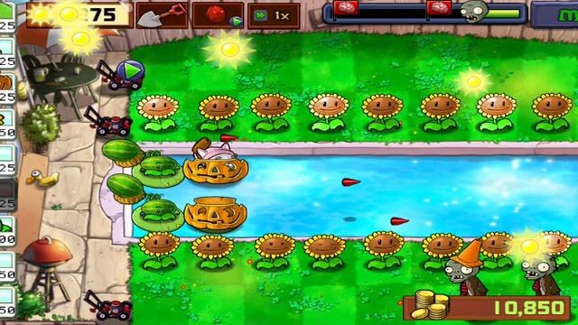 Plants Vs Zombies V8 1 часть