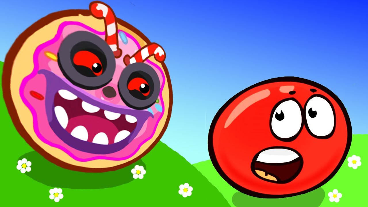 Новый КРАСНЫЙ ШАРИК против ЧЕРНЫХ КВАДРАТОВ игра Red Ball 4 на канале Мистер Игрушкин смотреть онлайн