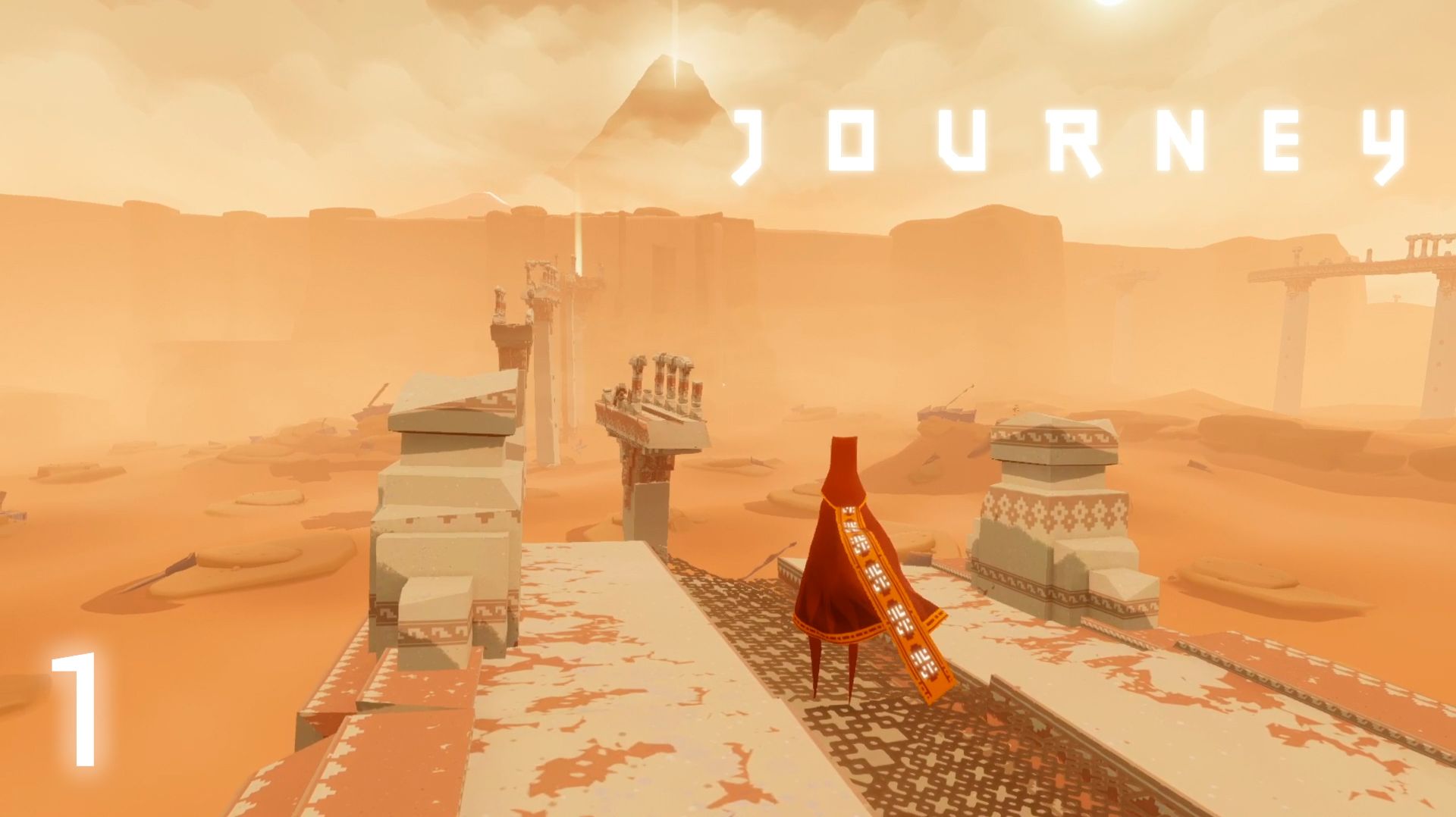 Начинаем путешествие | Journey 🏜️ 1 прохождение
