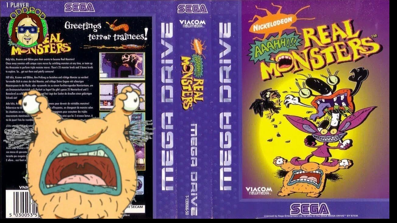 Aaahh Real Monsters (Genesis)