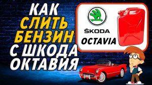Как слить бензин с шкода октавия