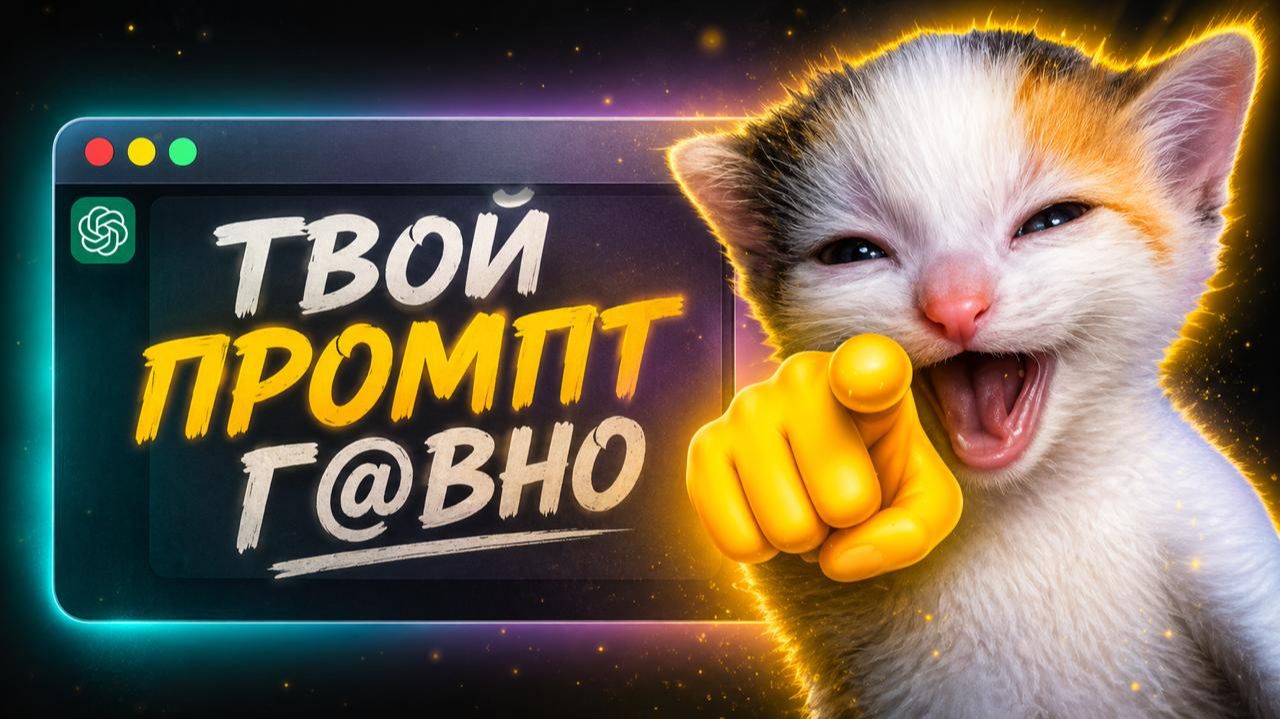 Ты НЕ умеешь писать ПРОМПТЫ для нейросети смотреть онлайн