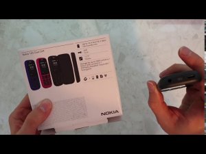 Телефон Nokia 105 2019 распаковка и обзор