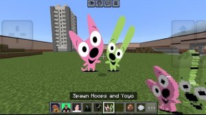Обручи и Йо-йо-бот Nextbot добавлены в Minecraft PE | #мемы