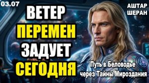 Ветер перемен сильно подует в вашем доме еще до захода солнца сегодня | АШТАР РАСКРЫВАЕТ