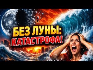 🌕 ЕСЛИ ЛУНА ИСЧЕЗНЕТ - ЧТО СТАНЕТ С ОКЕАНАМИ И ЛЮДЬМИ?