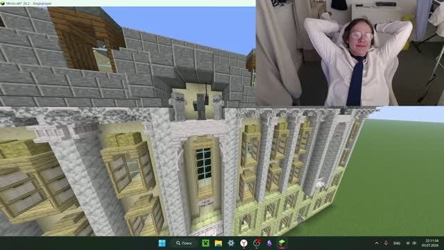 Пытаюсь строить классические дома 4