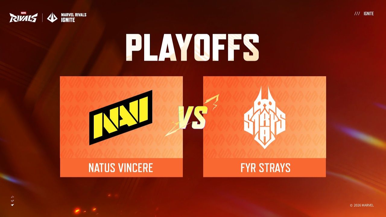 MRI 2026 Stage 1 Playoffs Day 1 - EMEA [NAVI vs FYR] | Marvel Rivals