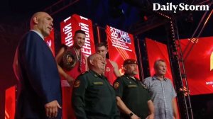Участники СВО приняли участие в боксерском турнире «10 лет Росгвардии»