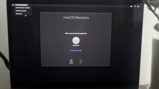 Как сбросить MacBook Air до заводских настроек (без пароля)