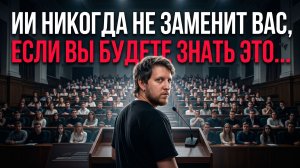 Как не потерять работу и бизнес в эпоху ИИ? Лекция Эвана Голованова в Финансовом Университете.