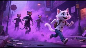 😱🐱 Котенок и Кот# От монстра к счастью❤️🩹