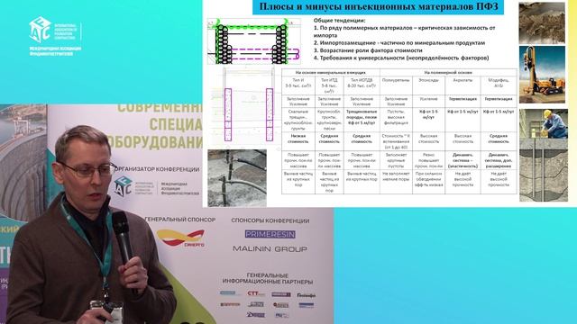 Вячеслав Алексеев «Эффективные методы и материалы при создании противофильтрационных завес» смотреть онлайн