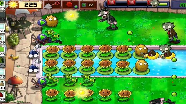 Plants Vs Zombies V8 2 часть