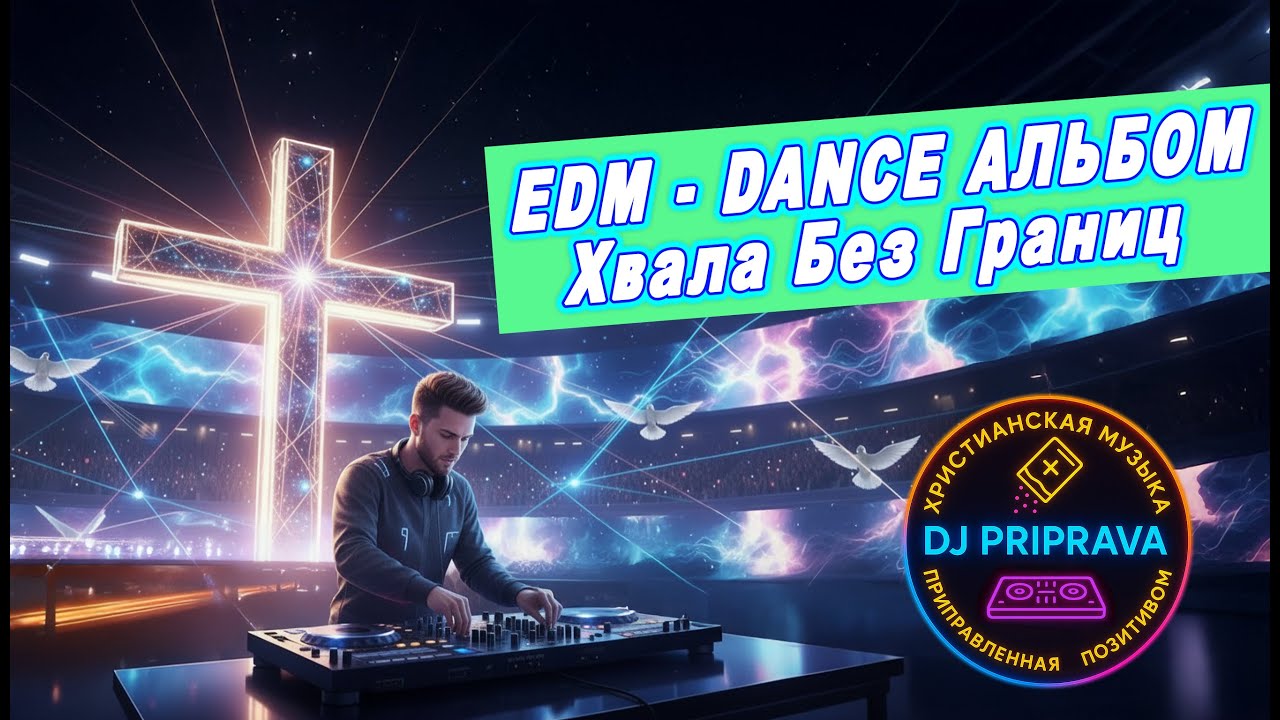 DJ Priprava - Христианский EDM - DANCE Альбом - Хвала без границ! Бог есть Любовь A-3 смотреть онлайн