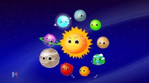 Песни планет | образовательная рифма | солнечная система для детей | Planets Song | Learn Planets