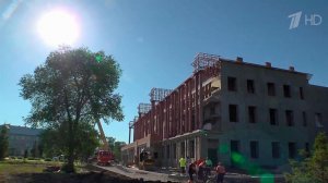 В Энгельсе идет масштабная реконструкция знаменитого Дома офицеров.