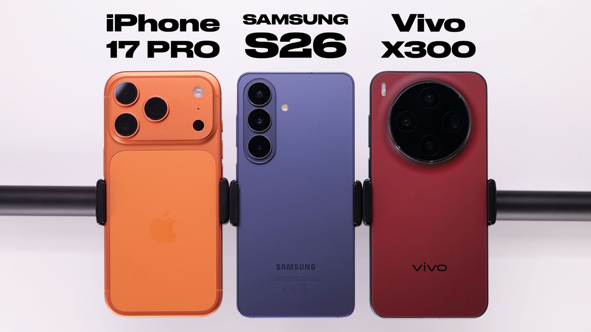 Сравнение vivo X300 vs Samsung S26 vs iPhone 17 Pro / ОБЗОР / КАМЕРА смотреть онлайн