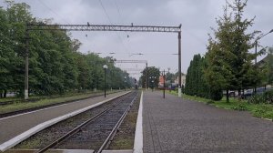 ТЕПЛОВОЗ 2М62У-215 С ПРИВЕТЛИВОЙ ЛОКОМОТИВНОЙ БРИГАДОЙ ТИФОН ГУДОК ГРОМКИЙ ДИЗЕЛЬ-ПОЕЗД Д1628-1